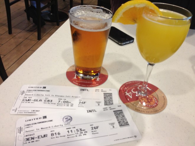 Leaving, on a jet plane.