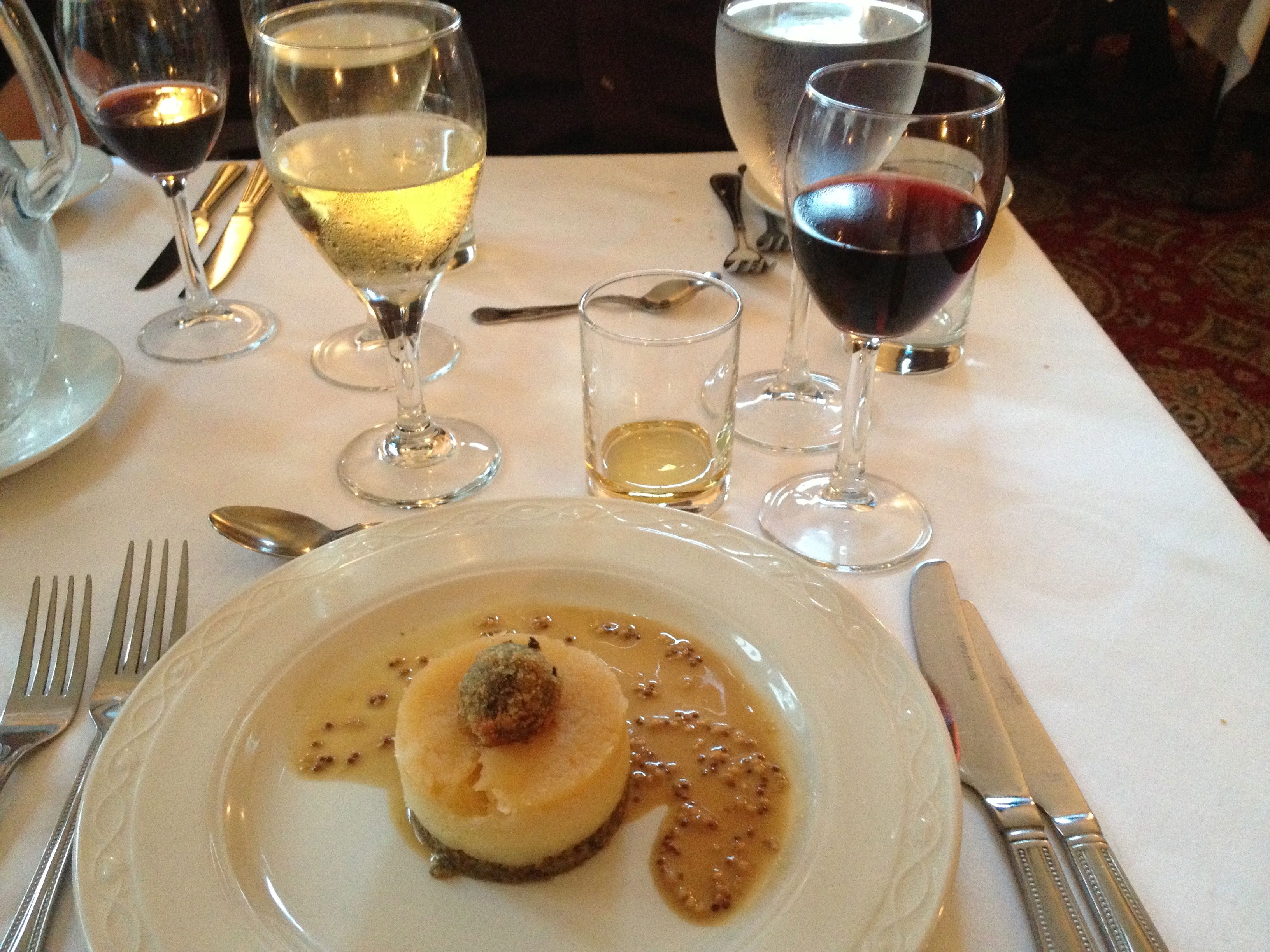 We learned that, given enough alcohol, we will eat haggis.