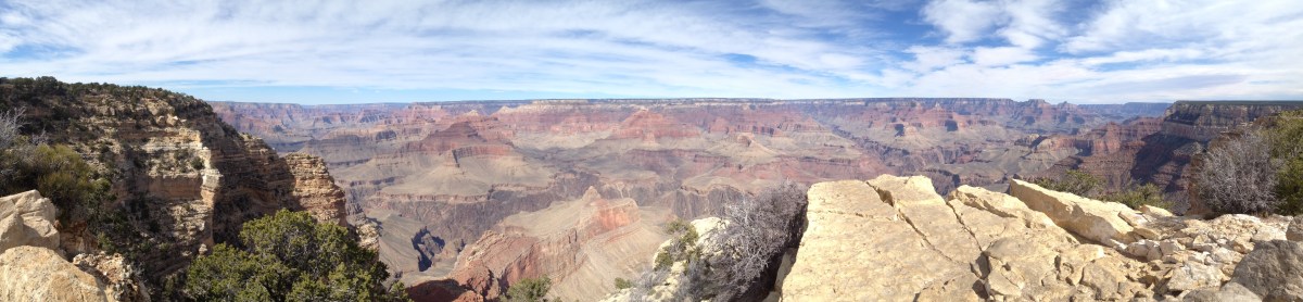 View from the South Rim at Grand Canyon National Park