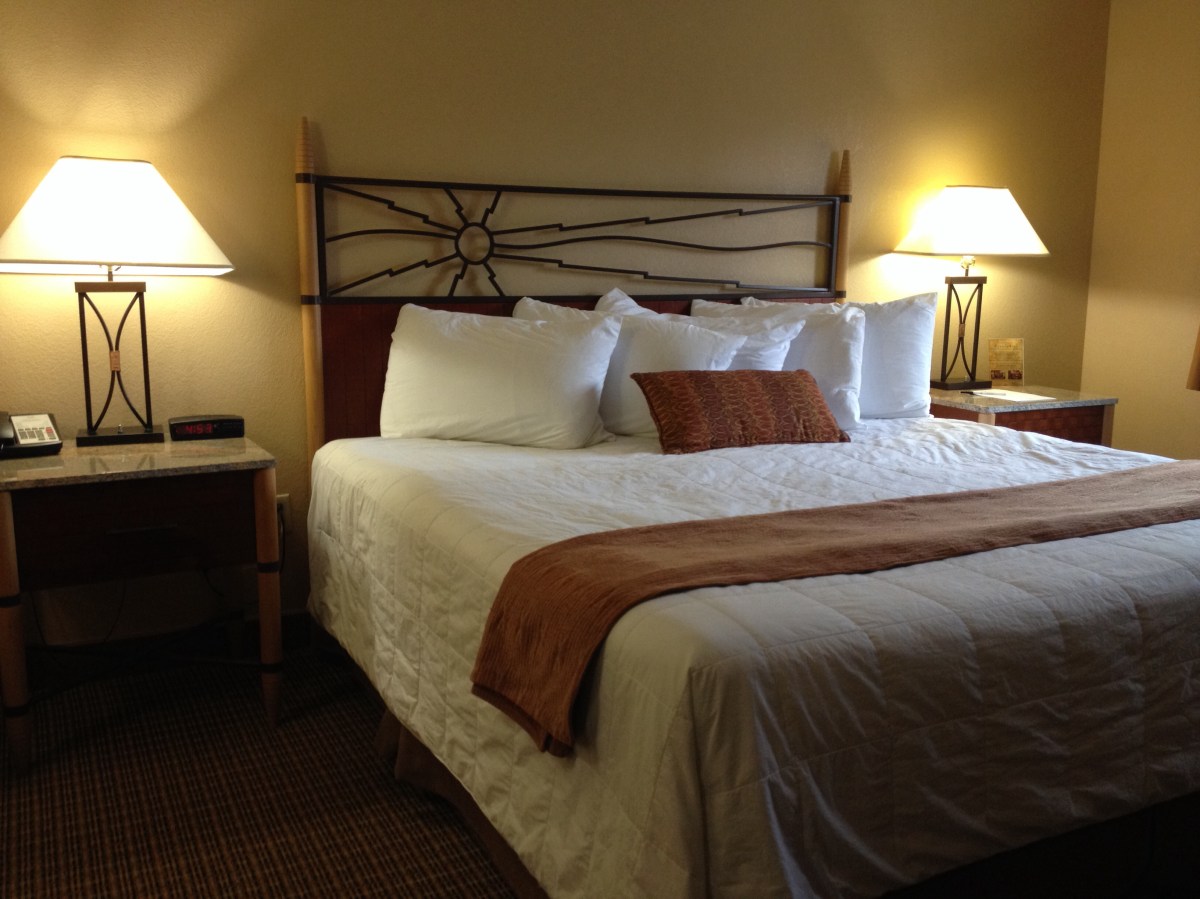 Our room at the Grand Hotel at the Grand Canyon