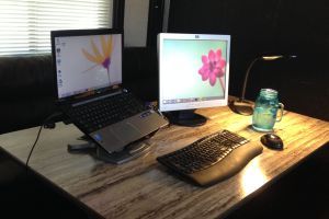 My office on the road