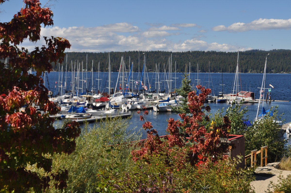 McCall, Idaho, on the shore of Payette Lake.