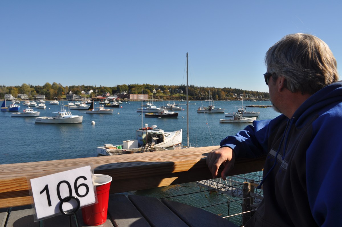 Scott at Thurston's Lobster Pound