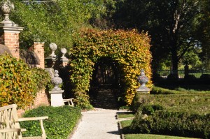 Colonial Williamsburg Garden at Governor's Palace
