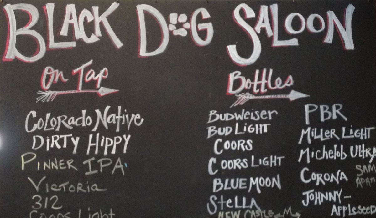 Black Dog Saloon in New Castle, Colorado