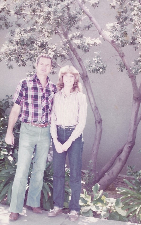 Me and Dad in California