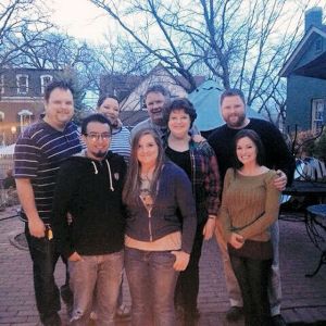 Julie and Kevin and family