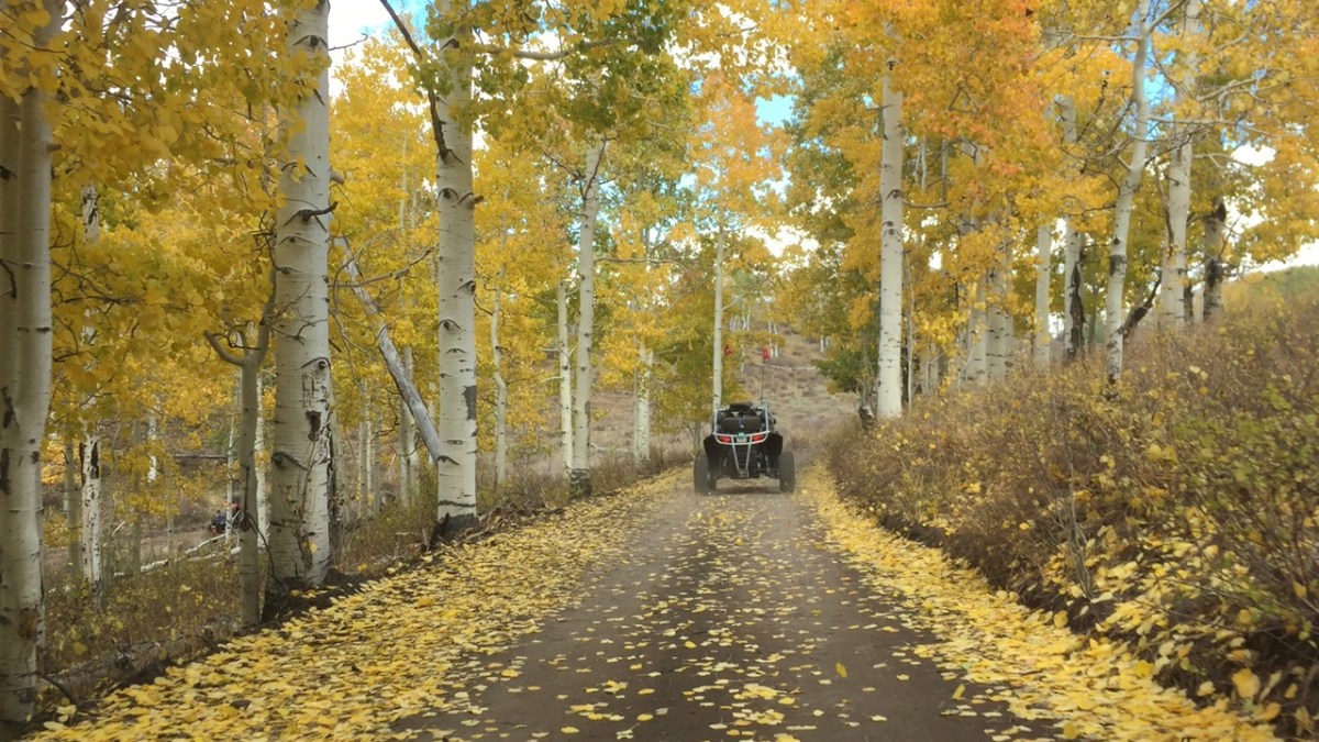 Riding the Pauite Trail