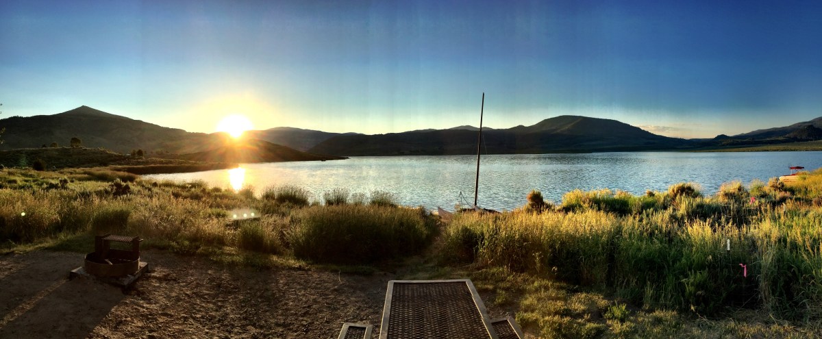 Sunrise at Stagecoach State Park