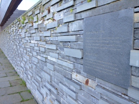 Memorial Wall at Culloden Moor