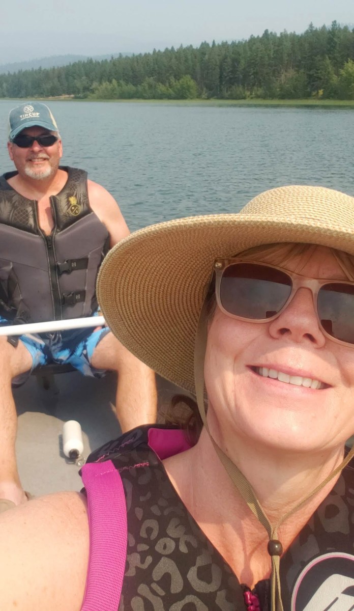 Canoe trip on Lake Mary Ronan