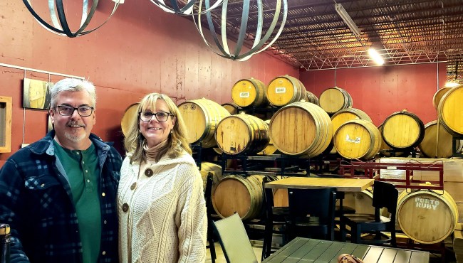 Scott & Mandy at Casey Brewing